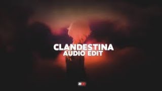 CLANDESTINA JVSTIN REMIX [upl. by Notsua50]