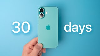 iPhone 16 – 30 Days Later Review [upl. by Yrrac406]