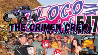 Volks Baja Fest 2024 x The Crimen Race Krew x Loco Racing 547 [upl. by Ammamaria]