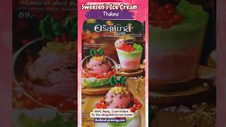 Mouthwatering Ice Cream menu of Swensen Ice Cream Thailand [upl. by Herries]