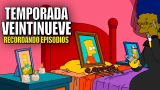 Los Simpson Temporada 29  Resumen de series  Maratón [upl. by Celestia288]