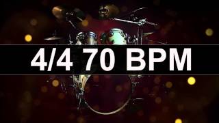 🔴 Drums Metronome 70 BPM [upl. by Rubin]