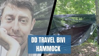 First Time Setting Up and Unboxing DD Hammocks Travel Bivi Hammock Review [upl. by Longfellow]