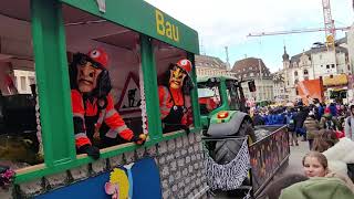 Basler Fasnacht 2024 Cortège Die besten Wagen die kreativsten Kostüme [upl. by Tsenrae]