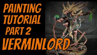 Painting Tutorial Verminlord Part 2 Armor and Tabard [upl. by Yates]