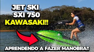 kAWASAKI SXI 750  JET SKI FREESTYLE [upl. by Thorpe]