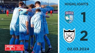 Walton amp Hersham v Hanwell Town Highlights 02032024 [upl. by Yarezed]