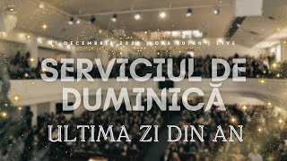 Serviciu de inchinare  Biserica Isus Salvatorul LIVE  31122023 [upl. by Nealah]