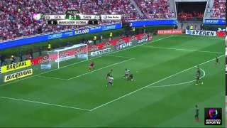 Chivas vs Santos 03 Semi final Mayo 242015 Univision Highlights [upl. by Pilloff]