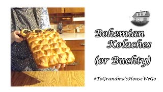 How to Make Traditional Bohemian Czech Kolaches or Buchty [upl. by Jochebed621]