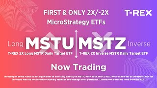 First and only 2x MSTR Exposure in the US  MSTU  MSTZ [upl. by Maia]