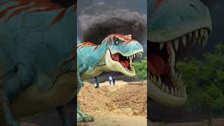 Trex Dinosaurs Tapped in Storm of Jurassic World dinosaur [upl. by Kal]