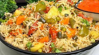 Khushbudar Khila Khila Mix Veg Pulao Kha Kar Maza Aa Jaega  Mix Veg Pulao  winterspecialrecipe [upl. by Artenehs]