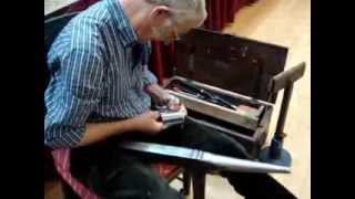 TINSMITH CRAFTSMAN AT WORK ITM amp BTAP CULTURAL DAY IN BALLYFERMOT CIVIC CENTRE 24 08 2013 PT 1 [upl. by Renraw209]