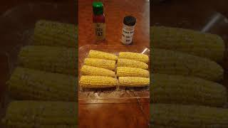 Smoked Corn On The Cob On Pellet Smoker [upl. by Llerrehc71]