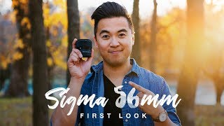 Sigma 56mm 14 DC DN Lens Review  OH MY WOW [upl. by Netnilc]