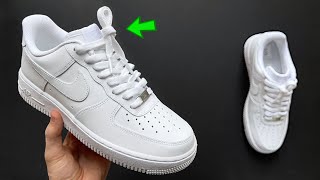 COMMENT LACER NIKE AIR FORCE 1 FACTORY KNOT DEADSTOCK [upl. by Blankenship]