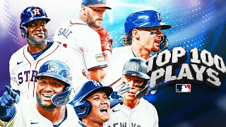 MLBs Top 100 Plays of 2024 Ft historic highlights from Shohei Ohtani Aaron Judge amp MORE [upl. by Aiekahs75]