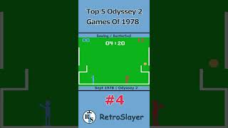 Top 5 Odyssey 2 Games Of 1978 Quick Play By RetroSlayer bestgames retrogaming odyssey2 [upl. by Mcgregor]