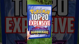 Most Expensive Twilight Masquerade Pokemon Cards [upl. by Acnayb708]