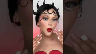 BETTY BOOP ITS HERE❤️💋 makeup [upl. by Haletky869]