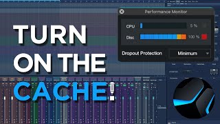 Performance Issues Check your Cache Settings StudioOne [upl. by Kolnick]