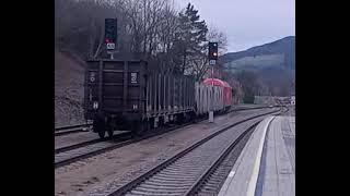 Bahnhof traisen an der Leobersdorfer Bahn bei Bahn Kilometer 56 kurz vor 705 am 1132024 [upl. by Enirehtacyram]