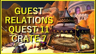 World of Warcraft Secret Event quotGuest Relationsquot  Quest 11 Crate 7 [upl. by Llevel]