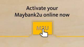 Maybank2u Online Registration [upl. by Ellerey354]