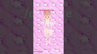 How to get Roblox Emotes in Dress to impressIt works robloxedits dti robloxfashion [upl. by Peggir]