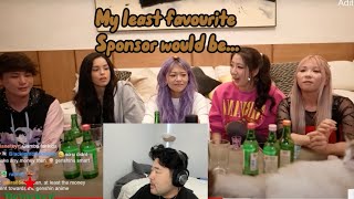 PeterPark reacts to Fuslie quotI WOULD MARRY MIZKIF  ROOMIES TRUTH OR DRINKquot [upl. by Fidellas]