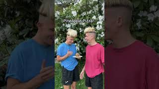 PINEAPPLE PIZZA PRANK 😂😂 [upl. by Nissa]