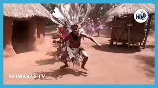 Electrifying Luo dance by Kagan Traditional Dancers at Bomas Of Kenya during the Utamaduni Day [upl. by Edyaj]