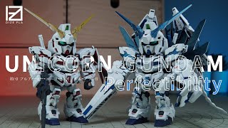 SDCS Unicorn Gundam Perfectibility  Custom Gunpla [upl. by Ytsirhk359]