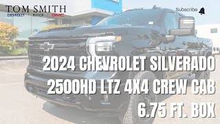 2024 Chevrolet Silverado 2500HD LTZ 4x4 Crew Cab 675 ft box [upl. by Onimixam]