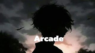 Arcade  Duncan Laurence ft fletcher lyrics video [upl. by Sitsuj]