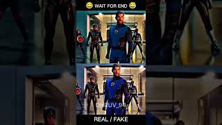 Real vs fake clipshortsdeadpool [upl. by Breanne52]