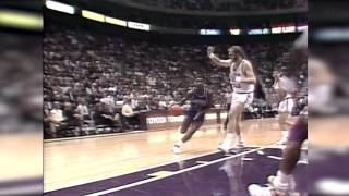 Karl Malone gives Isiah Thomas 40 stitches [upl. by Juliane]