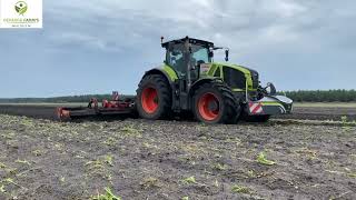 Gros chantiers de travail de sol et semis dans les sables landais [upl. by Akital]