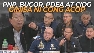 PNP BUCOR PDEA AT CIDG GINISA NI CONG ACOP [upl. by Iviv]