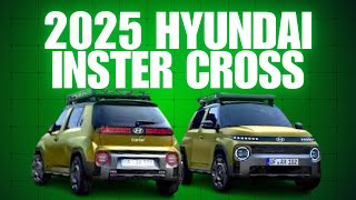 NEW small 2025 Hyundai Inster Cross revealed  specs and range [upl. by Kahler]