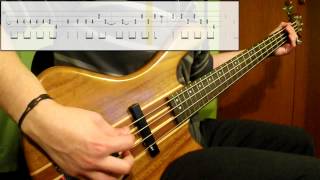 The Smiths  The Headmaster Ritual Bass Cover Play Along Tabs In Video [upl. by Eesak]