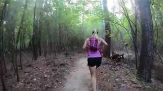 Treadmill Virtual Running 5k Trail Race in Harbison State Forest [upl. by Ynaoj197]