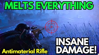 The AntiMaterial Rifle Testing the only REAL SNIPER type weapon in Helldivers 2 INSANE DAMAGE [upl. by Coltin117]