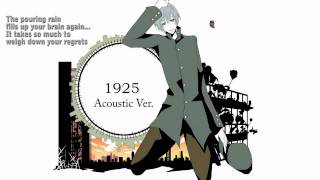 1925 Acoustic Arrange English Cover 【Jefferz】 [upl. by Ahtennek]