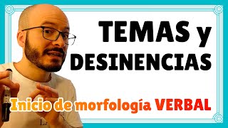 TEMAS y DESINENCIAS VERBALES 🏛️ Teoría inicial de morfología verbal ‹ Curso de latín desde cero 15 [upl. by Etka401]