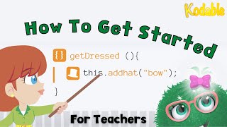 How To Get Started With Kodable  A Teachers Guide  Coding for Kids [upl. by Ebby567]