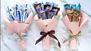 CHOCOLATE BOUQUET TUTORIAL [upl. by Hortensa]