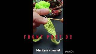 How to make FPDC amp BPDC crochet crochettutorial [upl. by Loginov]