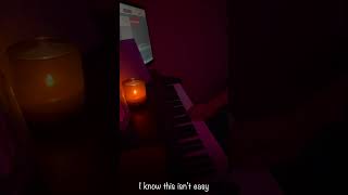 Slander  Love is gone ft Dylan Matthew Cover by Sarah coversongs pianocover loveisgone [upl. by Atinuhs192]